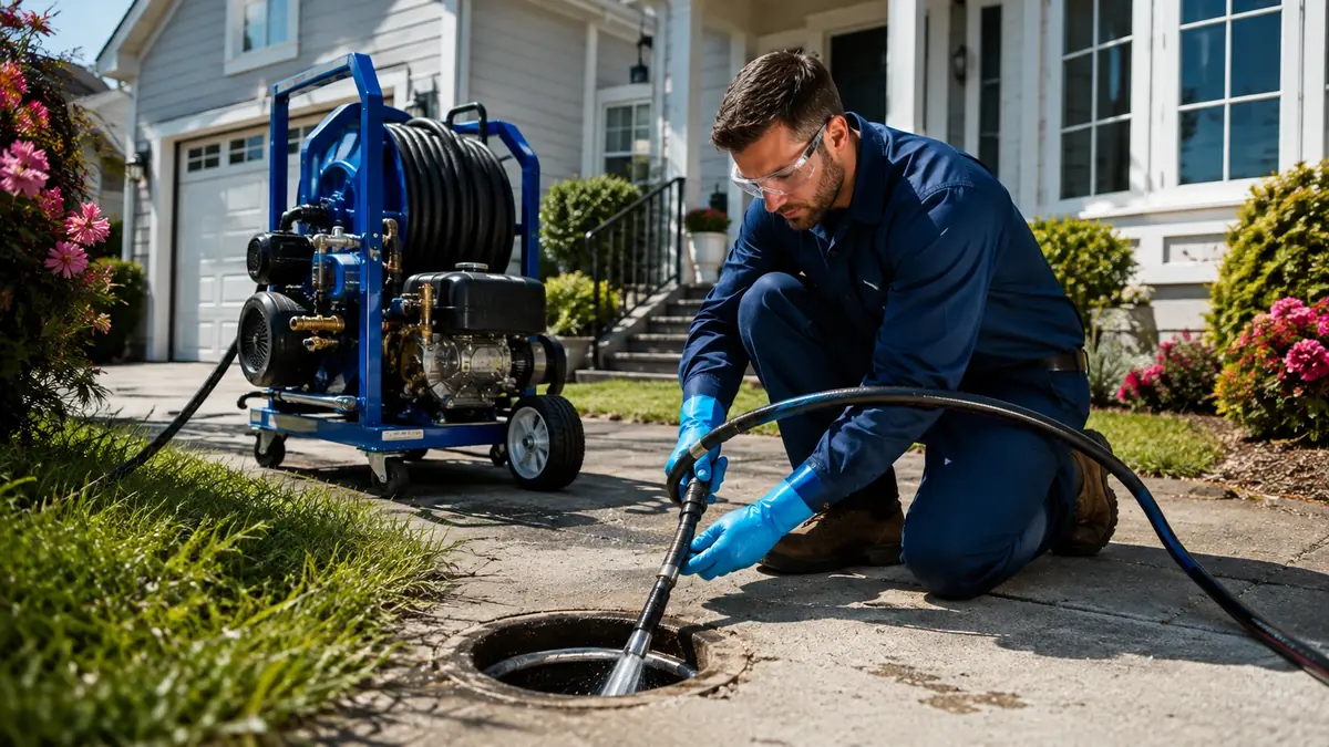 Residential Hydro Jet Drain Cleaning in Morro Bay